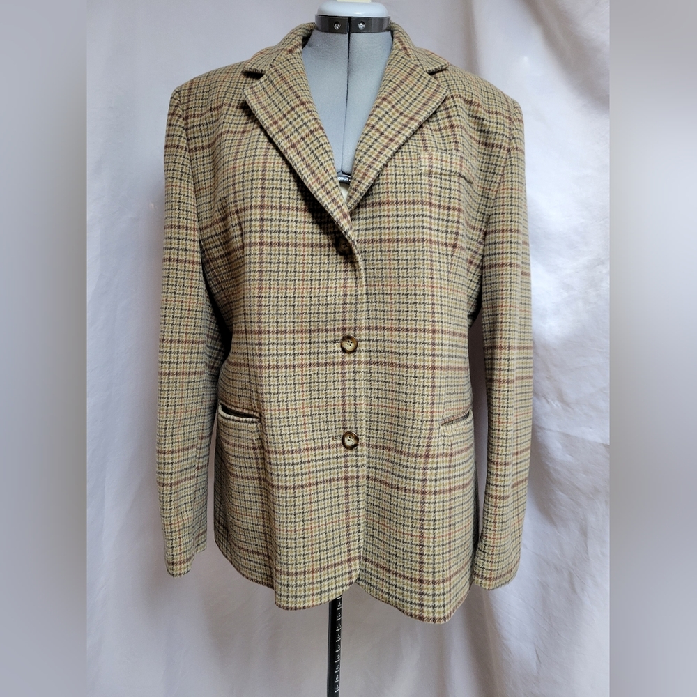 L.L. Bean Womens Wool and Cashmere Blazer